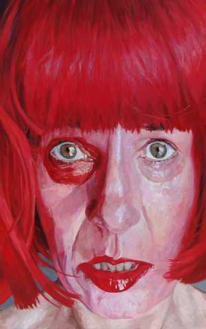 Vagina Dentada by Laura Jo Alexander, oil on canvas